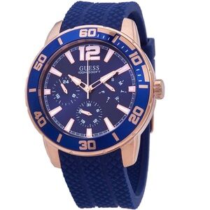 Guess by Marciano Blue and Gold Men's Watch